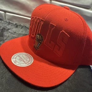 Mitchell & Ness NBA Chicago Bulls Champions Snapback Mütze Kappe mit Etikett - Bild 1 von 8