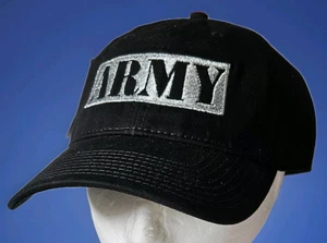 Ejército de los Estados Unidos Bordado Barra de Plata Logo Snapback Sombrero Gorra El Juego - Imagen 1 de 9