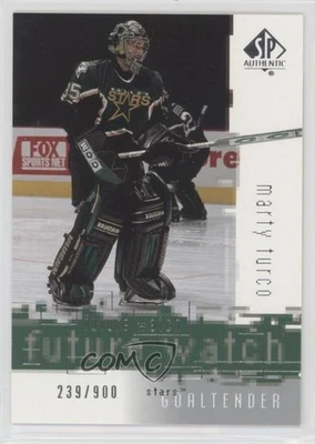 2000-01 SP Authentic Future Watch /900 Marty Turco #102 Rookie RC - Image 1 of 2
