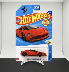 Ferrari SF90 Stradale #10/250 2025 Hot Wheels - Estuche 5/5 J nuevo de fábrica - Imagen 1 de 2