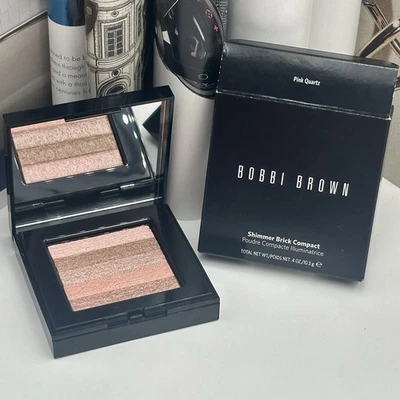 Bobbi Brown Shimmer Brick Compact PINK QUARTZ - Size 0.4 Oz. / 10.3 g - Image 1 of 4