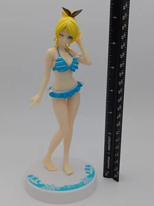 Love Live Ayase Eli Swimsuit Summer Blue Ver FuRyu Prize Figure Loose - Picture 1 of 5
