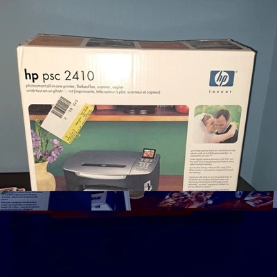 HP PSC 2410 Photosmart All-In-One Printer Fax Scanner Copier - Image 1 of 4