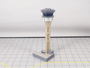 LONDON LUTON AIRPORT ATC Air Traffic Control Tower 1:400 Scale Building Model - Picture 1 of 9