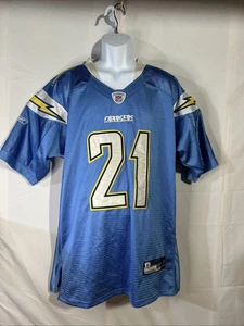 Vintage Reebok SD Chargers Ladainian Tomlinson Powder Blue Jersey Sz 50 STITCHED - Picture 1 of 10