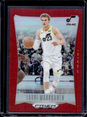 Prizm Deca Lauri Markkanen 2023-24 rojo #99/199 Jazz Foto 1 de 2
