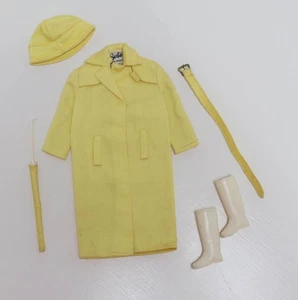 Vintage Barbie Regenmantel Stormy Weather #949 komplett siehe Bilder 1963 Mattel - Bild 1 von 18