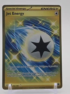  2024 Jet Energy #252/191 SV:EN: SURGING SPARKS Full Art Ultra Rare Holo NM/MINT - Image 1 of 2