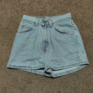 Vintage Kids Levi’s Orange Tab Light Wash Jean Shorts Size 3 ("22 Waist) - Picture 1 of 8