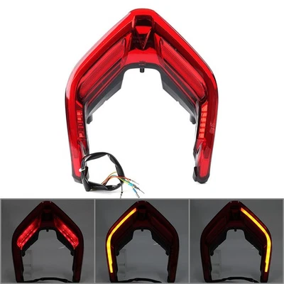 Red LED Tail Light Turn Signals For Ducati Streetfighter Panigale V4 V4S V2 - Image 1 of 4