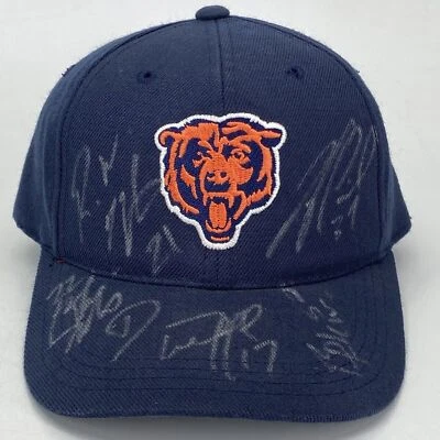 De colección Chicago Bears Deportes Especialidades Snapback Sombrero Autografiado Firmado (H9) Foto 1 de 4
