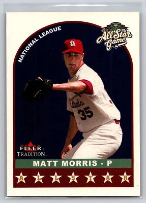 Fleer Tradition 2002 actualización #U352 Matt Morris brillante #/200 Foto 1 de 2