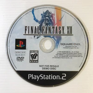 Final Fantasy XII (Sony PlayStation 2, 2006) -- Loose Disc Only -- - Picture 1 of 3