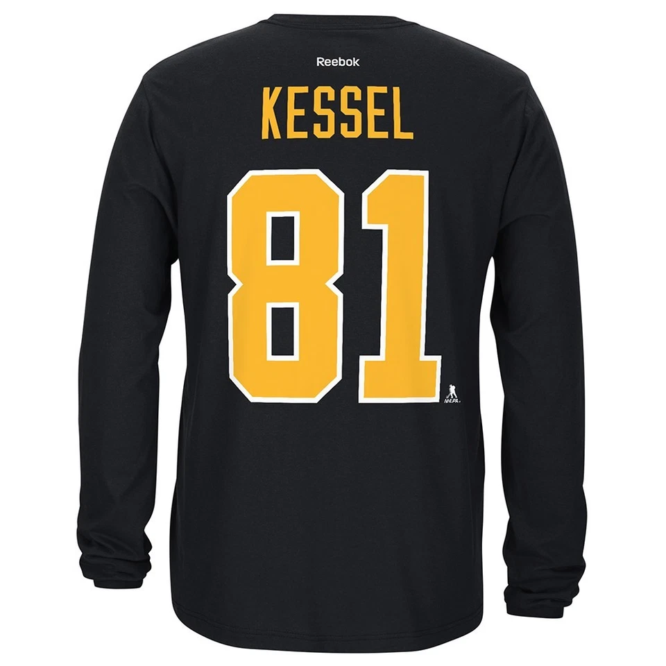 Camiseta de jugador del equipo NHL Reebok nombre y número manga larga colección para hombre Foto 1 de 1