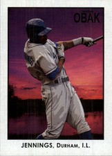 2010 TRISTAR Obak Black #7 Desmond Jennings /50