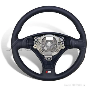 OEM Audi A3 A4 A6 A8 TT S-line volante in pelle blu marittimo 8Z0419091D45P - Foto 1 di 1