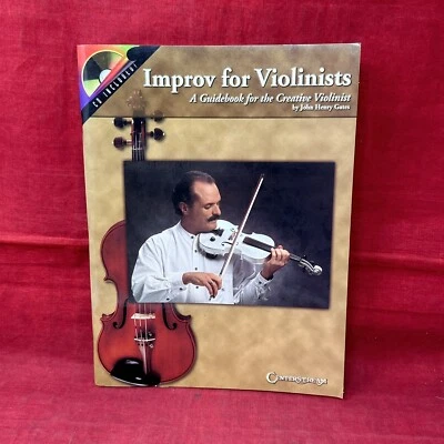 IMPROV FOR VIOLINISTS - Guidebook for Creative Violin NO CD Song Book Sheet Musi - Image 1 of 4