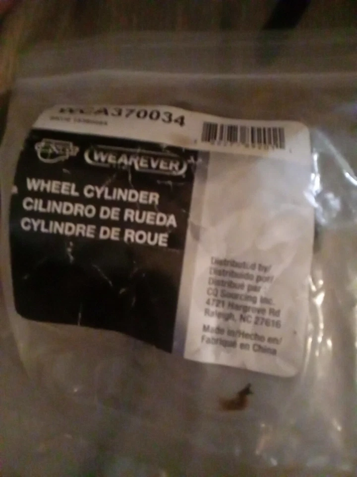 WCA370034 ~ Cilindro de rueda de freno de tambor Carquest para 94-00 Kia Sephia Spectra Nuevo de Lote Antiguo Foto 1 de 1