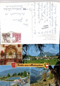 480062,Mariapfarr Totale Kirche Freibad Mehrbildkarte - Picture 1 of 1