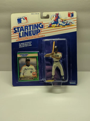 Billy Hatcher Houston Astros MLB Starting Lineup Figure 1989 SEALED! MINT! LOOK Cover