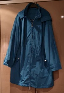 Selection by Ulla Popken leichte Damenjacke Übergang Gr. 50/52 petrolblau Neu - Bild 1 von 5