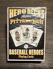 Pittsburgh Pirates Baseball Hero Deck Poker Playing Cards Stargell Clemente New