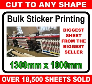 Custom printed vinyl stickers and labels for use inside windows INTERNAL USE - Picture 1 of 1