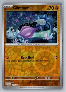 Pokemon Surging Sparks #114/191 Glimmet Reverse Holo - Picture 1 of 2