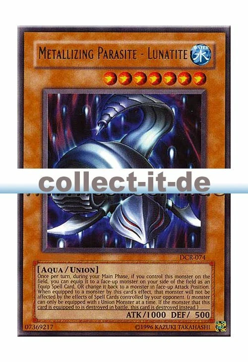 Yugioh - DCR-074 Metallizing Parasite - Lunatite englisch - Bild 1 von 1