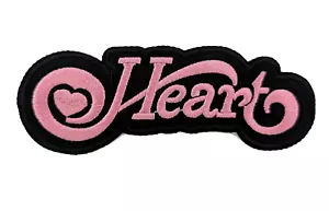 Heart Patch, Heart band Iron On Patch, Classic Rock Band Patch - Picture 1 of 1