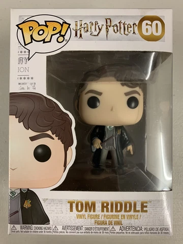Tom Riddle 60 ~ Harry Potter ~ Funko Pop Vinyl + Free Pop Protector Cover