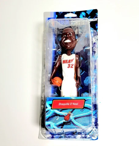 SHAQUILLE ONEAL Miami Heat NBA HARDCOURT Wobblers Bobblehead Magnet *READ* Cover