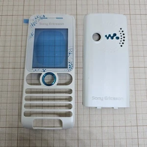 Original SonyEricsson W200 Walkman Housing Parts Cover Aquatic White NEW RARE - Picture 1 of 2