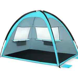 MOVTOTOP Folding Beach Tent Portable Family Tents Sun Shelter LIGHT BLUE