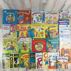 Lot of 28 Berenstain Bears Book Collection Kids Books Easter Christian Treasury - Picture 1 of 16