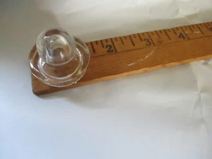 Glass Percolator Coffee Top Lid Glass Tab Cap - Dome / Bubble top - Picture 1 of 4