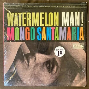 MONGO SANTAMARIA Watermelon Man! - 1967 Press Battle Stereo LP - EX+ IN SHRINK - Foto 1 di 3