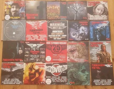 Ca  150 CD s  Metal Promo Ablaze,Metal Hammer, Rock Hard u. a. - Bild 1 von 4