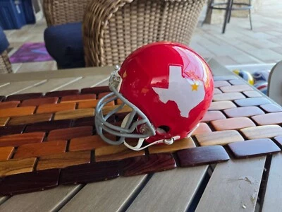 1960 - 62 Riddell NFL 复古迷你头盔堪萨斯城酋长队达拉斯德州人 — 第 1/2 张图片