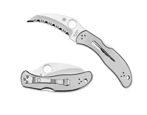 Spyderco Knives Harpy Lockback Satin Finished VG-10 Stainless Pocket Knife C08S - Picture 1 of 4