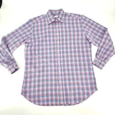 Etro Italian Button Down Plaid Shirt Size 42 - Image 1 of 3