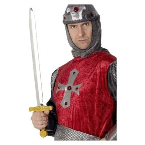 Knights Sword Adult Silver - Picture 1 of 1