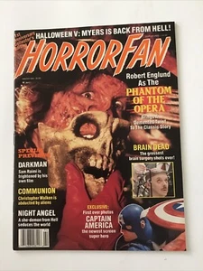 Horror Fan Magazin #4 Winter 1989 Robert Englund Phantom der Oper Old Stock - Bild 1 von 10