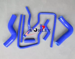 For 1996-2000 Subaru Impreza WRX GC8 EJ20 STI Vers 3-6 silicone coolant hose blu - Picture 1 of 3