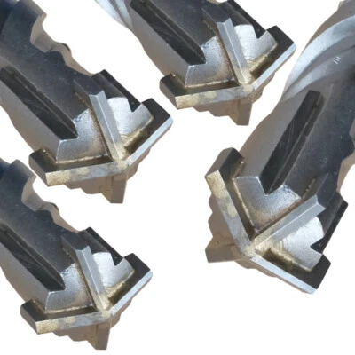 SDS PLUS oder SDS MAX Hammerbohrer Betonbohrer mit Krezschneide Quadro X Ø4-40mm - Bild 1 von 4