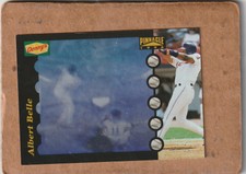 1996 Denny's Hologram Set Break Albert Belle Cleveland Indians #4 MINT