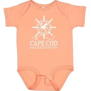 Inktastic Cape Cod Massachusetts Nautical Baby Bodysuit Apparel Ocean Trip Hws - Picture 1 of 8