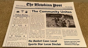 Stranger Things Experience SF exklusive Hawkins Post Requisite Zeitung - Bild 1 von 2