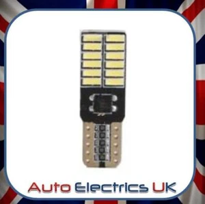 2er SET BRANDNEU 9-30 V 24 SMD LED OHNE KAPPE WEISS SEITENLICHT LAMPE GLÜHBIRNE - Bild 1 von 1