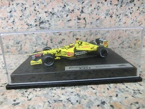 Jordan EJ11 Jarno Trulli Modellauto 1:43 Hot Wheels F1 Grand Prix Bitten Heroes - Picture 1 of 5
